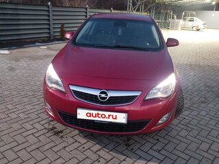 2011 Opel Astra J, пурпурный, 850000 рублей, вид 2
