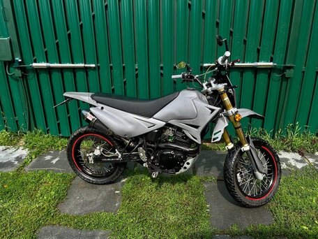 2014 Baltmotors Motard 200, серебристый, 115000 рублей, вид 1