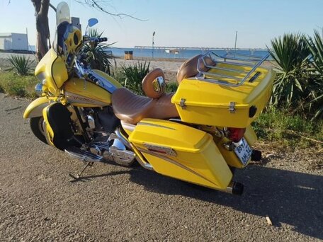 2005 Harley-Davidson Electra Glide, жёлтый, 650000 рублей, вид 4