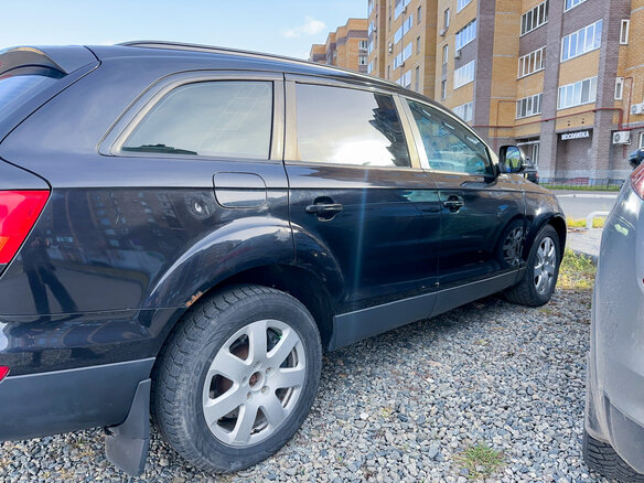 2006 Audi Q7 I (4L), чёрный, 1100000 рублей - вид 4