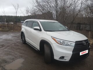 2014 Toyota Highlander III (XU50), белый, 2700000 рублей, вид 2