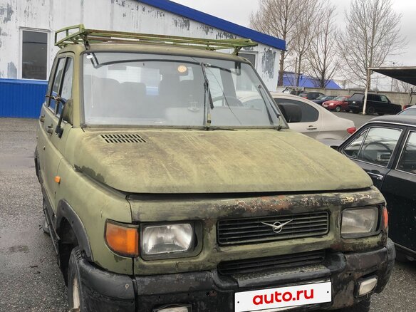 2002 УАЗ 31608, зелёный, 145000 рублей - вид 1