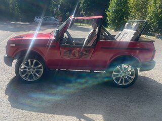 1999 Lada (ВАЗ) 2121 (4x4) I Рестайлинг, пурпурный, 650000 рублей, вид 4