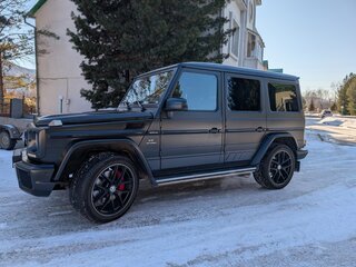 2017 Mercedes-Benz G-Класс AMG 63 AMG I (W463) Рестайлинг 3, чёрный, 8000000 рублей, вид 3