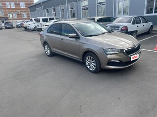2020 Skoda Rapid II, коричневый, 1330000 рублей, вид 3