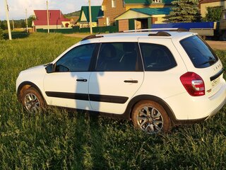 2019 Lada (ВАЗ) Granta Cross I Рестайлинг, белый, 600000 рублей, вид 2