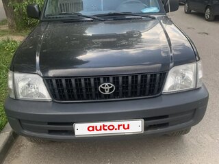 2000 Toyota Land Cruiser Prado 90 Series Рестайлинг, чёрный, 900000 рублей, вид 1