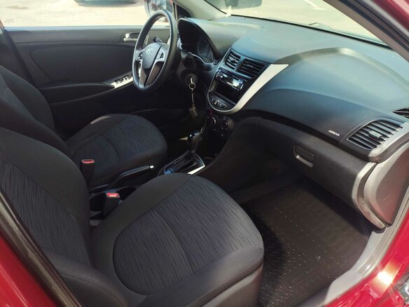 2016 Hyundai Solaris I Рестайлинг, красный - вид 9