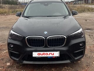 2018 BMW X1 16d sDrive II (F48), чёрный, 2000000 рублей, вид 2