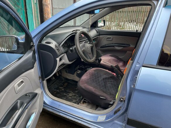 2007 Kia Picanto I, голубой, 290000 рублей - вид 3