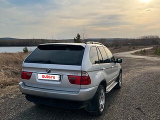 2003 BMW X5 3.0d I (E53), серебристый, 920000 рублей, вид 4