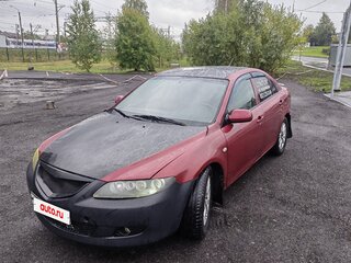 2004 Mazda 6 I (GG), красный, 190000 рублей, вид 2