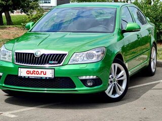 2012 Skoda Octavia RS II Рестайлинг, зелёный, 1480000 рублей, вид 2
