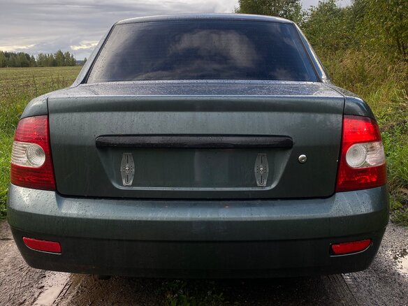 2007 Lada (ВАЗ) Priora I, зелёный, 300000 рублей - вид 4