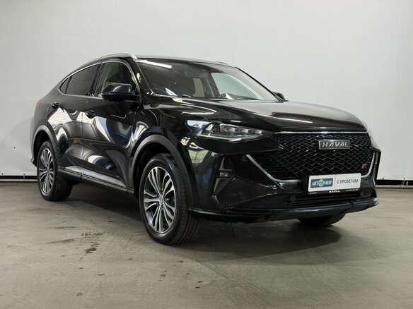2023 Haval F7x I Рестайлинг, чёрный - вид 2
