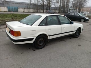 1992 Audi 100 IV (C4), белый, 310000 рублей, вид 4