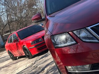 2017 Skoda Octavia III (A7) Рестайлинг, пурпурный, 1850000 рублей, вид 1