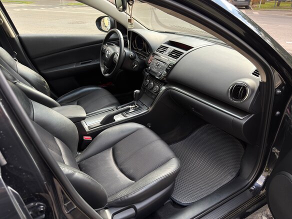 2012 Mazda 6 II (GH) Рестайлинг, чёрный, 1160000 рублей - вид 6