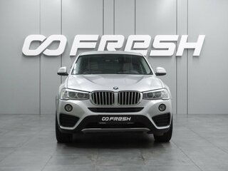 2014 BMW X4 28i I (F26), серебристый, 1954000 рублей, вид 3