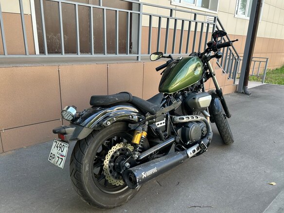 2017 Yamaha XV950 Bolt, зелёный, 650000 рублей - вид 7