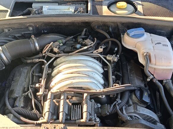 1997 Audi A6 II (C5), синий - вид 13