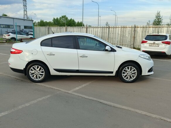 2014 Renault Fluence I Рестайлинг, белый - вид 5