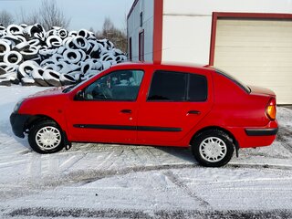 2002 Renault Symbol I Рестайлинг, красный, 340000 рублей, вид 2