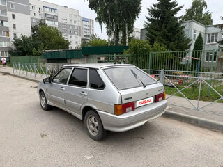 2006 Lada (ВАЗ) 2114, серебристый, 130000 рублей, вид 4