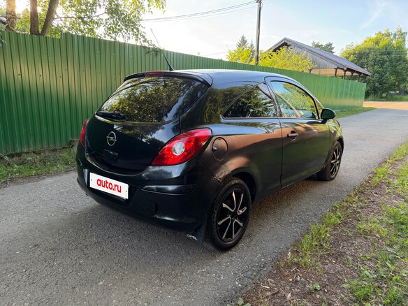 2008 Opel Corsa D, чёрный, 235000 рублей - вид 10