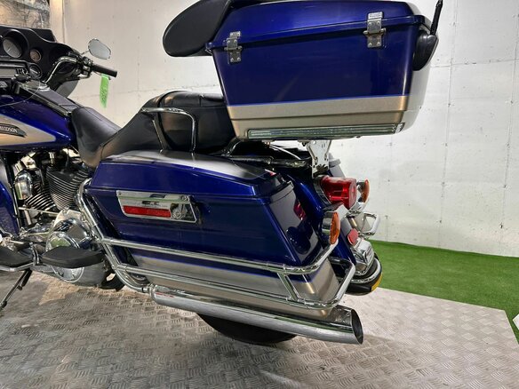 2007 Harley-Davidson Electra Glide, синий, 790000 рублей - вид 11