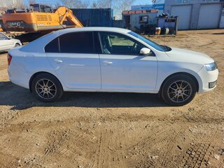 2018 Skoda Rapid I Рестайлинг, белый, 760000 рублей, вид 4