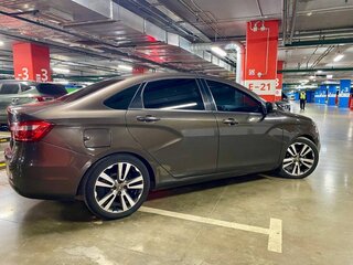 2017 Lada (ВАЗ) Vesta I, коричневый, 700000 рублей, вид 4
