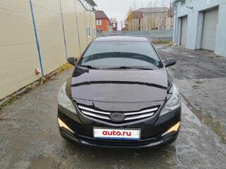 2016 Hyundai Solaris I Рестайлинг, чёрный, 850000 рублей, вид 2
