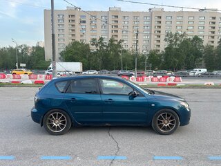 2006 Mazda 3 I (BK) Рестайлинг, синий, 350000 рублей, вид 3