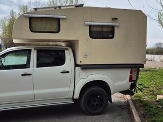 2012 Toyota Hilux VII Рестайлинг, белый, 3150000 рублей, вид 4