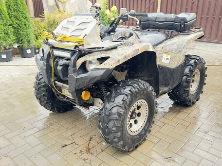 2014 Yamaha Grizzly 700, серый, 720000 рублей, вид 1
