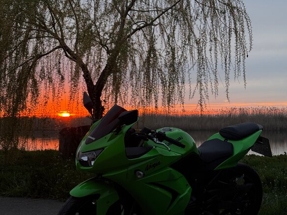 2011 Kawasaki Ninja 250R, зелёный, 210000 рублей - вид 1