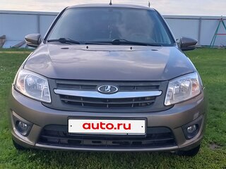 2017 Lada (ВАЗ) Granta I, коричневый, 555000 рублей, вид 1