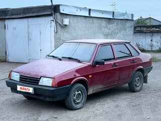 1993 Lada (ВАЗ) 21099, красный, 50000 рублей, вид 1