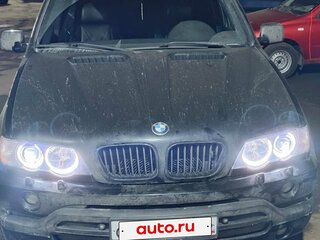 2002 BMW X5 3.0i I (E53), чёрный, 1250000 рублей, вид 4