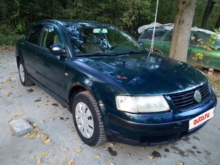 1999 Volkswagen Passat B5, зелёный, 215000 рублей, вид 1