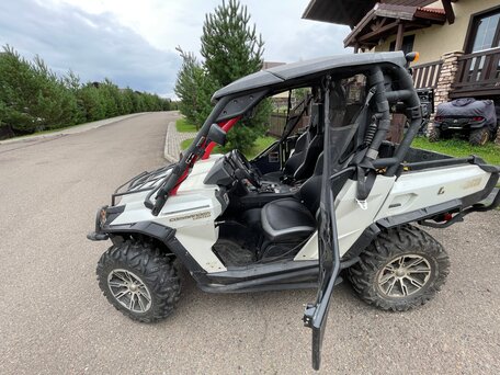 2013 BRP Can-Am Commander 1000, серебристый, 950000 рублей, вид 1