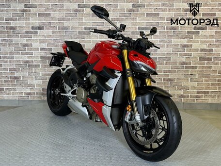 2022 Ducati Streetfighter V4, красный, 1775000 рублей, вид 4