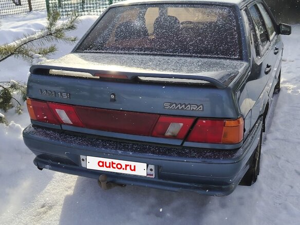2001 Lada (ВАЗ) 2115, серый, 150000 рублей - вид 3