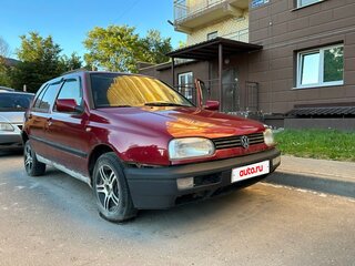 1997 Volkswagen Golf III, пурпурный, 150000 рублей, вид 4