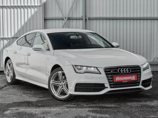 2013 Audi A7 I (4G), белый, 1815000 рублей, вид 3