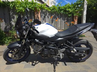 2017 Suzuki SV 650, белый, 550000 рублей, вид 1