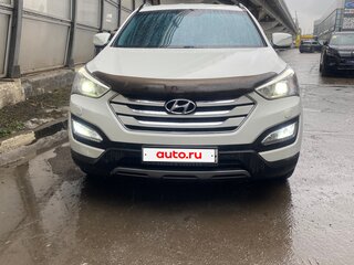 2013 Hyundai Santa Fe III, белый, 1690000 рублей, вид 4