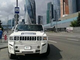 2005 Hummer H2 I, белый, 2600000 рублей, вид 1