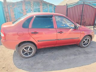 2006 Lada (ВАЗ) Kalina I, красный, 170000 рублей, вид 3